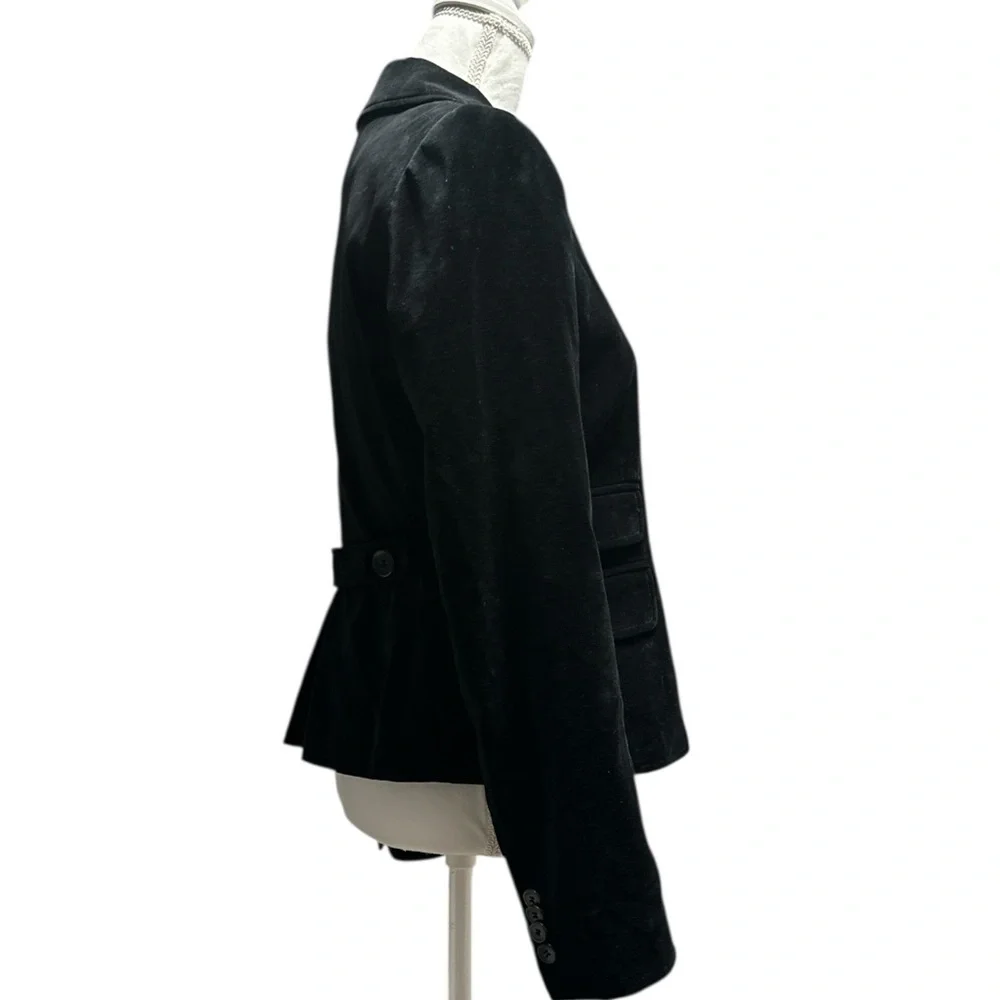 LOFT Black Velvet Women's‎ Blazer